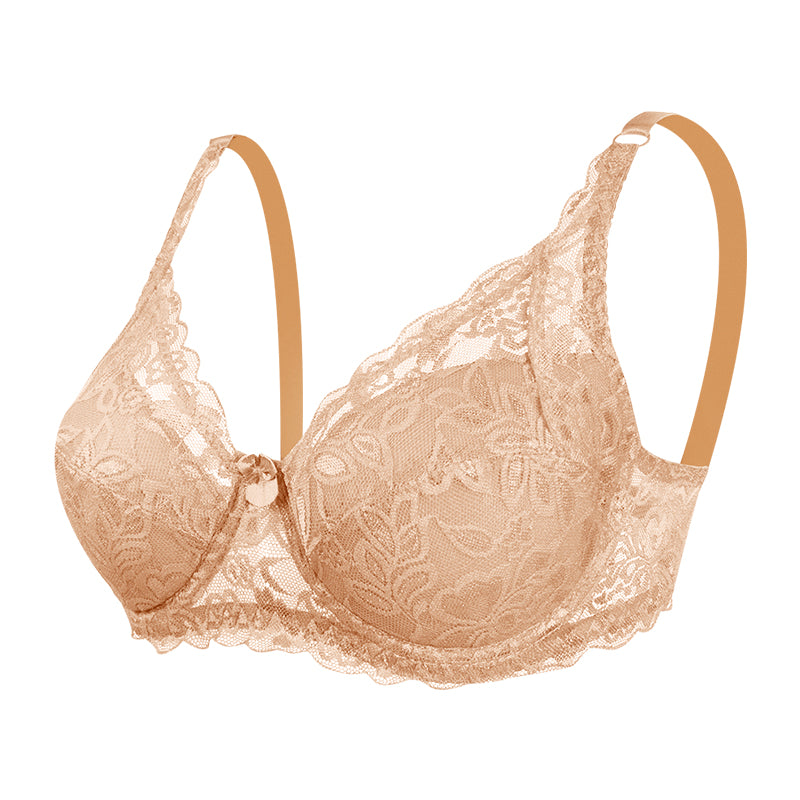 Apricot colour bra