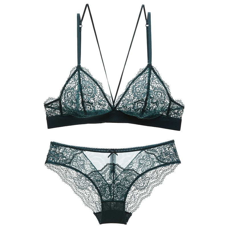 Close-up of soft, breathable push-up bra with adjustable straps