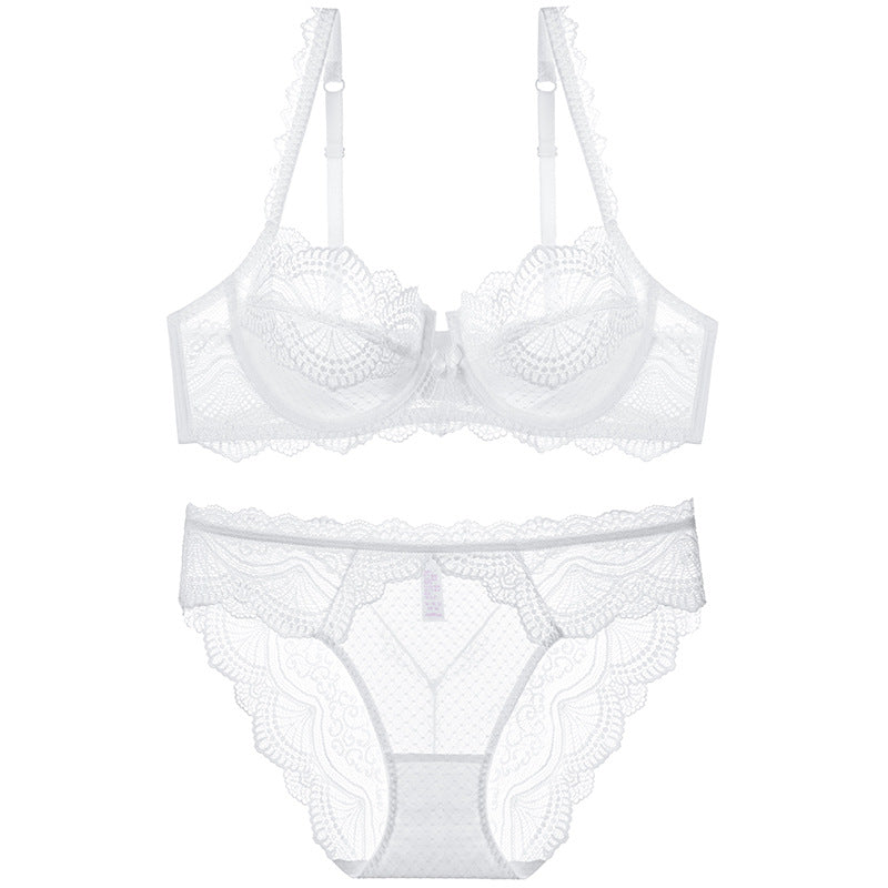 Plus Size Thin Lace Lingerie – Sexy Pure Desire Nightwear for Curvy Women