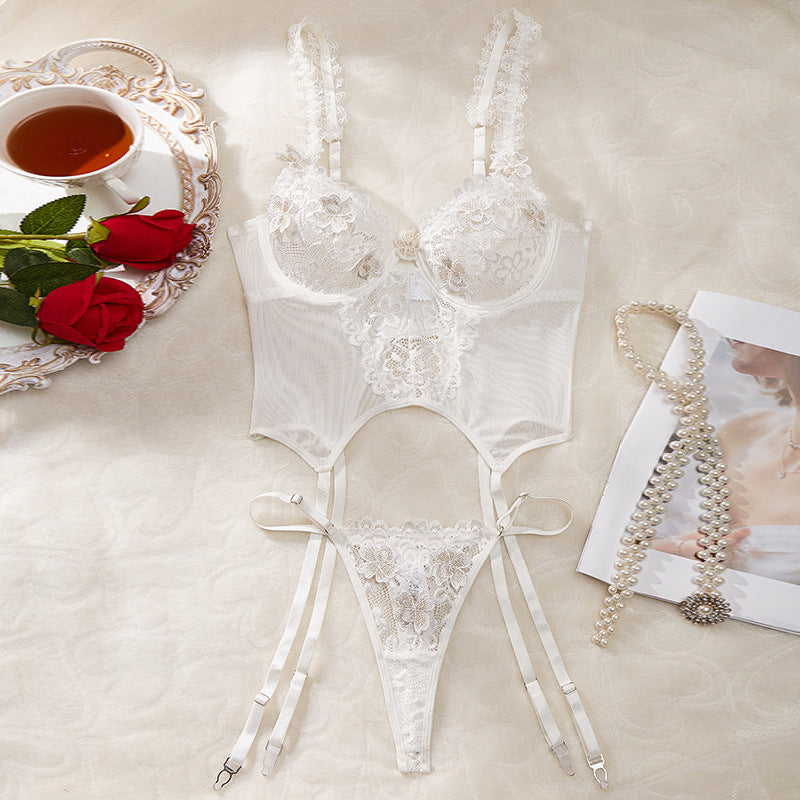 Flirty and seductive lace lingerie for boudoir and intimate wear