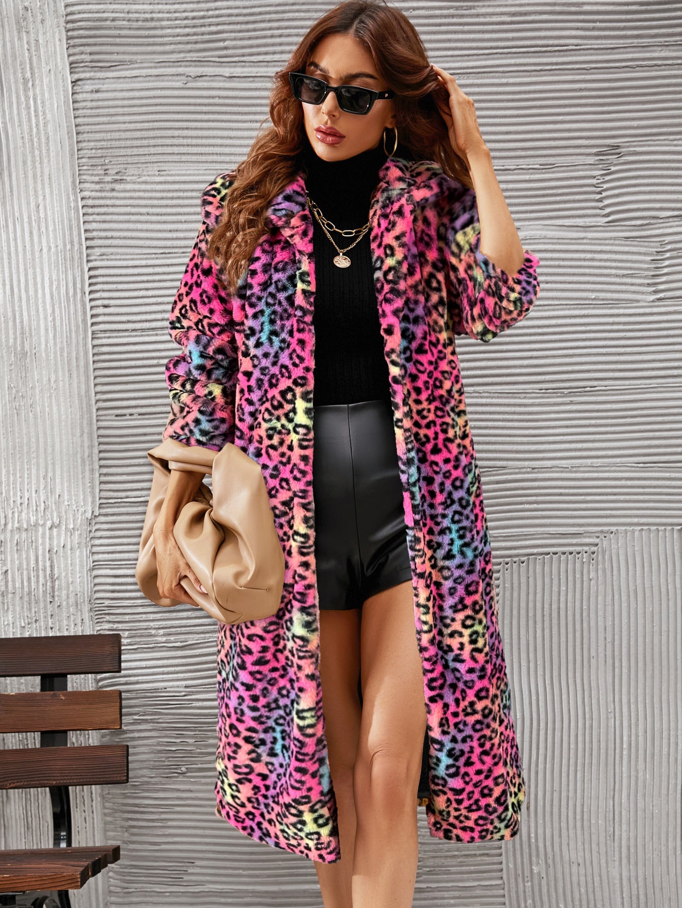 Color Leopard Print