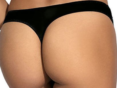 Bikini-inspired lace thong for hidden seduction