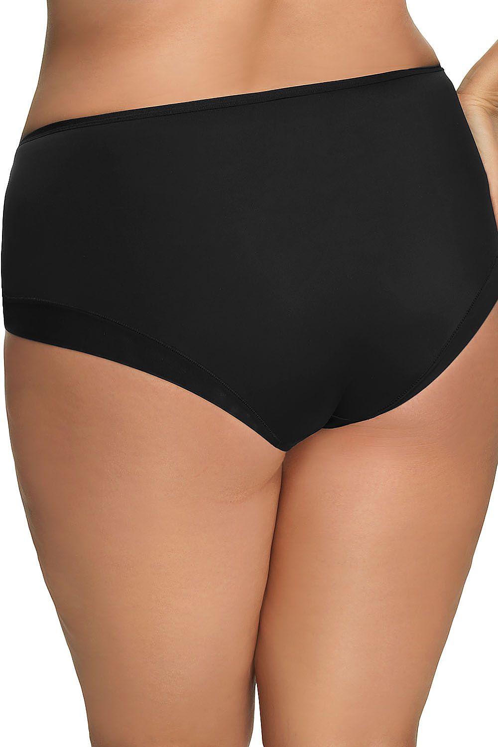 Chicnex gift-ready packaging for black lace panties