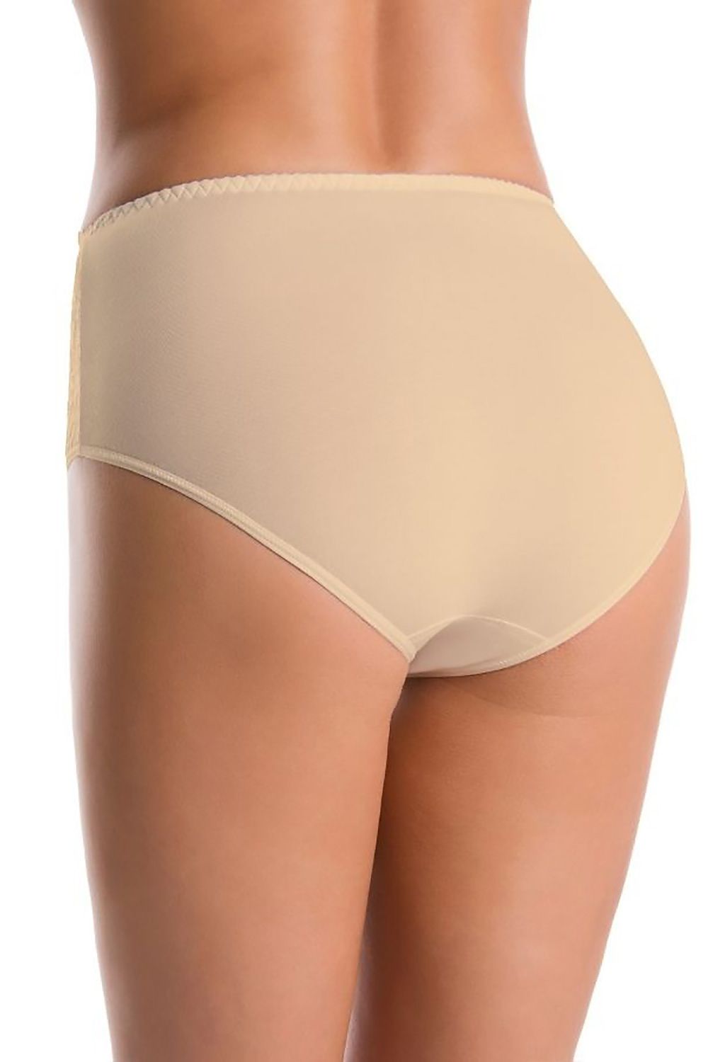 gift-ready packaging for high-waisted beige panties tri-pack