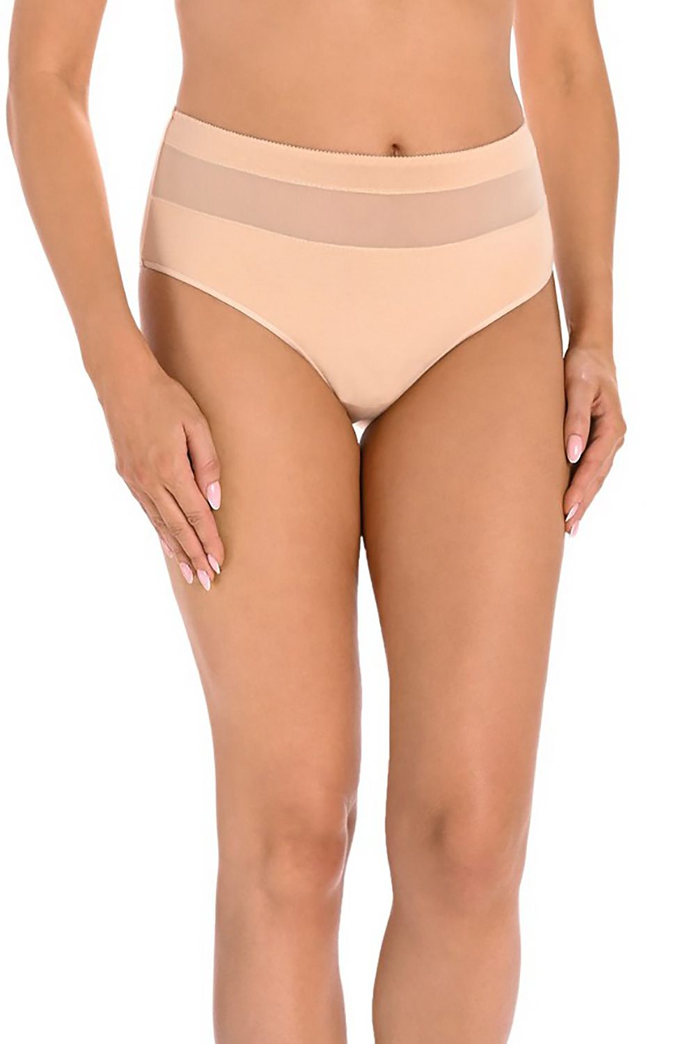 beige mesh panties tri-pack