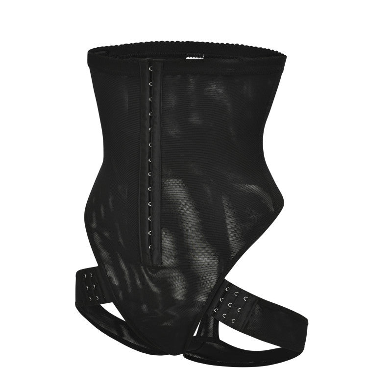 Plus Size Butt Lifter One-Piece Body Shaper – High Waist Corset & Belly Control Pants