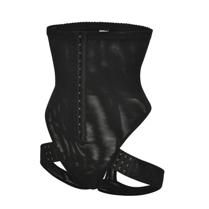 Plus Size Butt Lifter One-Piece Body Shaper – High Waist Corset & Belly Control Pants