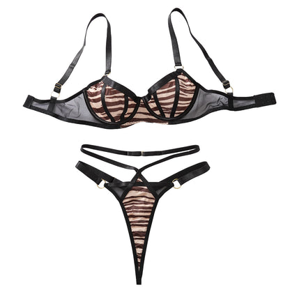 Sexy flirty lingerie set highlighting curves and lightweight design