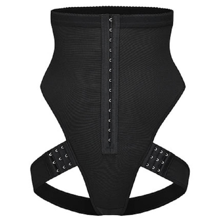 Plus Size Butt Lifter One-Piece Body Shaper – High Waist Corset & Belly Control Pants