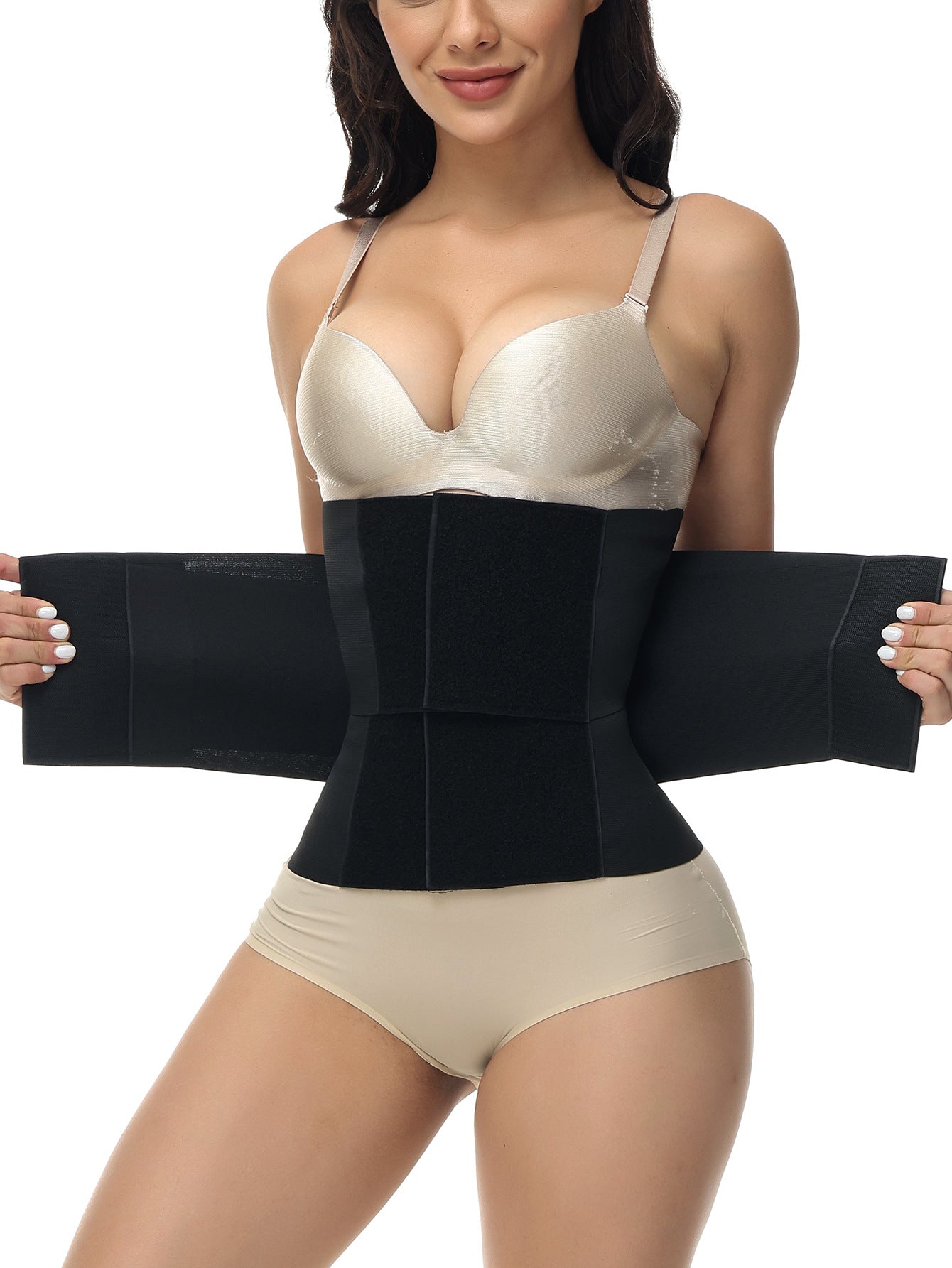Plus Size Wrap Waist Trainer Corset – Slimming Sheath & Tummy Compression Body Shapewear Belt for Women