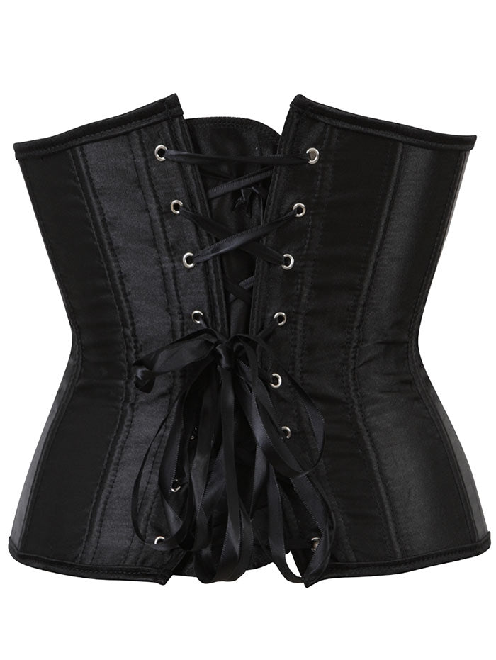 Plus Size Back Lace-Up Corset – Adjustable Waist Shaping Corset for Women