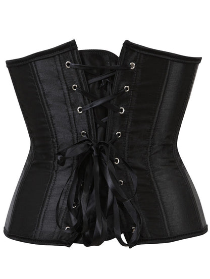Plus Size Back Lace-Up Corset – Adjustable Waist Shaping Corset for Women