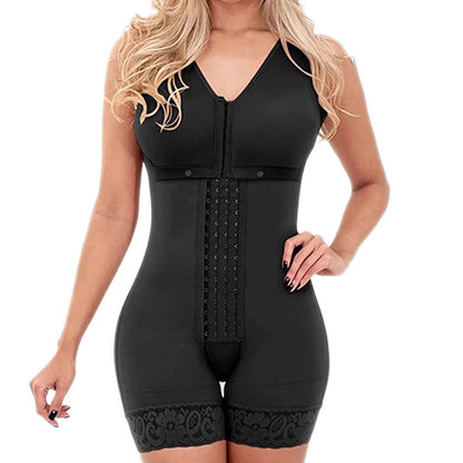 European & American body shaping jumpsuit enhancing waist, hips, and abdomen