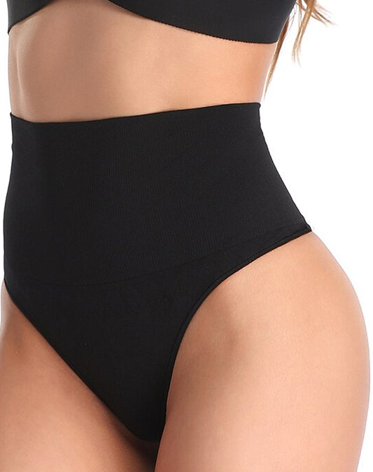 Front view of Stringi Women’s high waist thong for tummy control and butt lifting