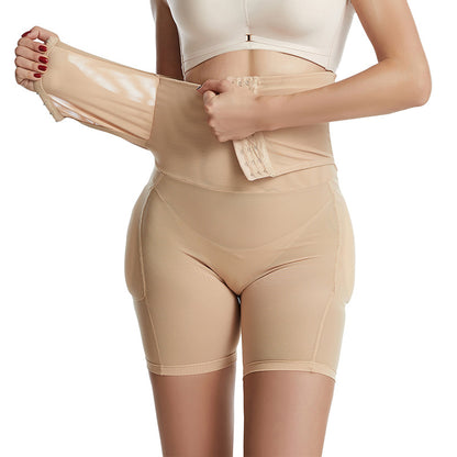 Stretchable, breathable high-waist pants sculpting waist, abdomen, and hips for a smooth silhouette