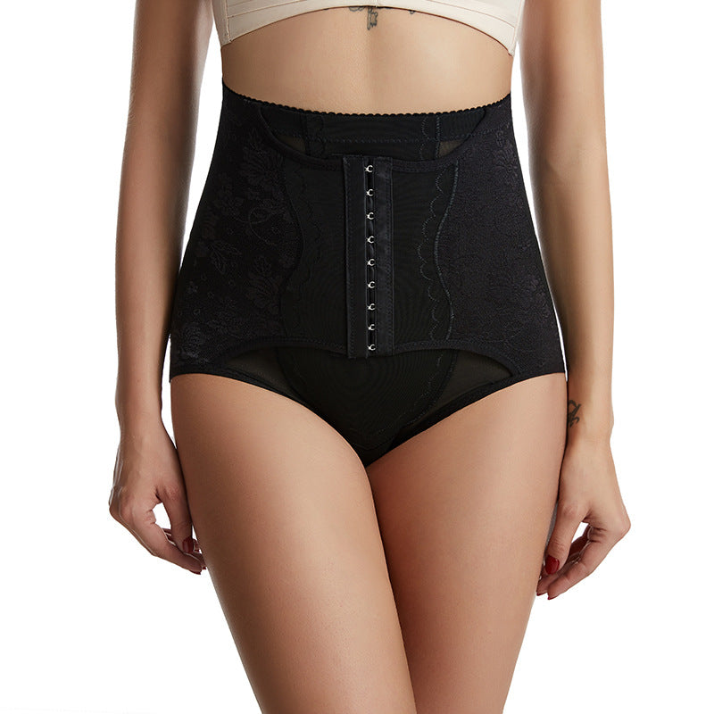Plus-size high waist body shaping pants for waist slimming, tummy control, and hip lifting