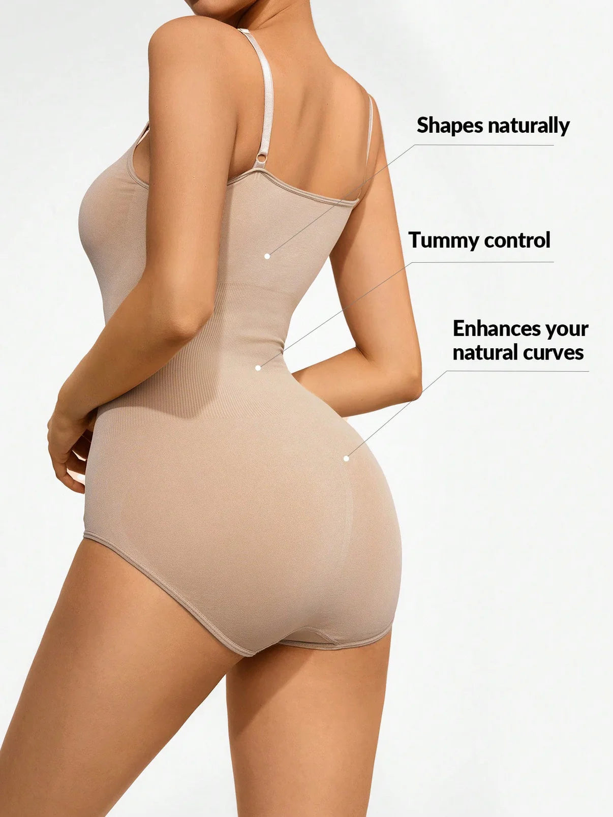 Plus Size Women's Corset Camisole – Belly Cinching & Body Shaping One-Piece Underwear