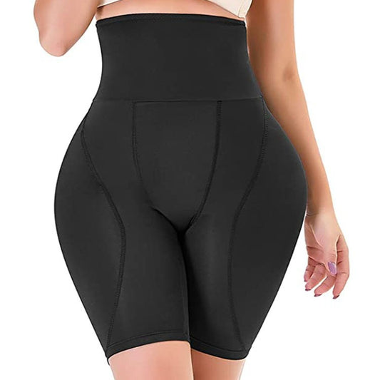 Plus-size hip lifting pants shaping waist, hips, and abdomen