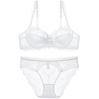 Plus Size Thin Lace Lingerie – Sexy Pure Desire Nightwear for Curvy Women