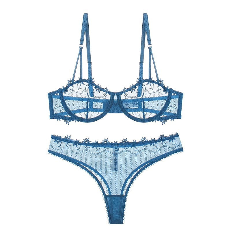 blue sexy lingeire