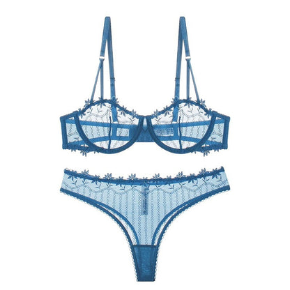 blue sexy lingeire