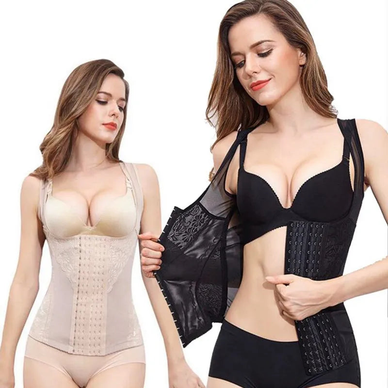 Women’s Plus Size Underbust Girdle Corset – Waist Shaper & Bandage Body Shaper Blouse