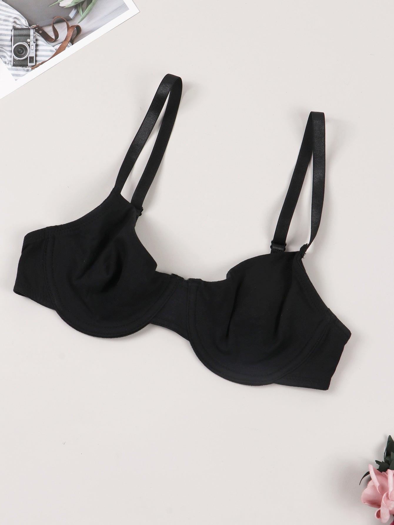 Black bra
