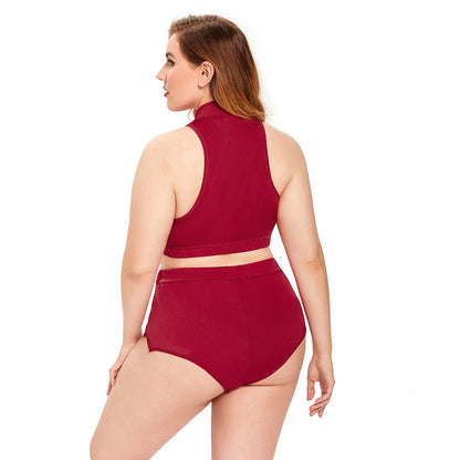 Curvy Allure Plus Size Split Milk Silk Lingerie – Sexy Sleepwear & Swimsuit Outfit