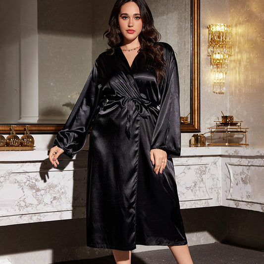 Ice Silk Suspender Pajamas – Sexy, Lightweight Summer Nightwear for Women