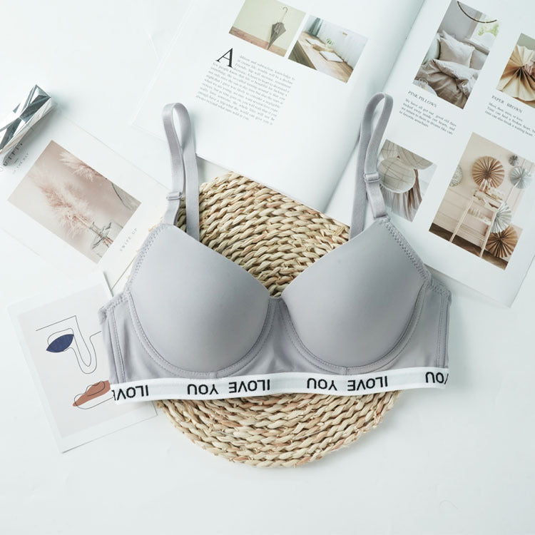 Gray bra