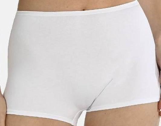 Plus size black women's boxer shorts with soft waistband