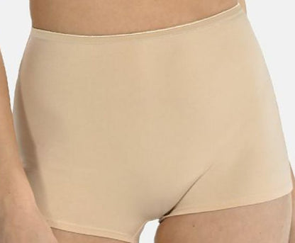 Plus size black women's boxer shorts with elastic waistband