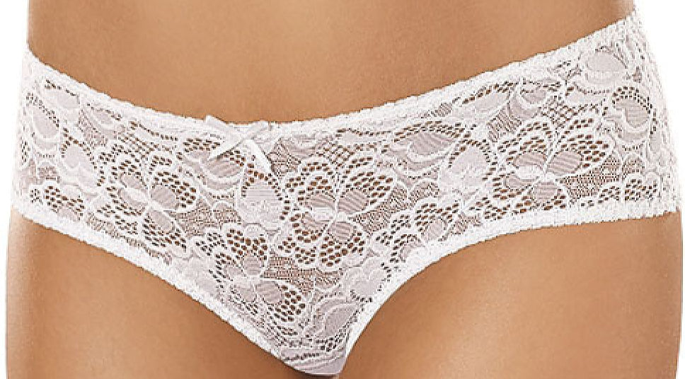 Soft and comfortable floral lace plus size shorts