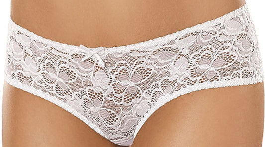 Soft and comfortable floral lace plus size shorts