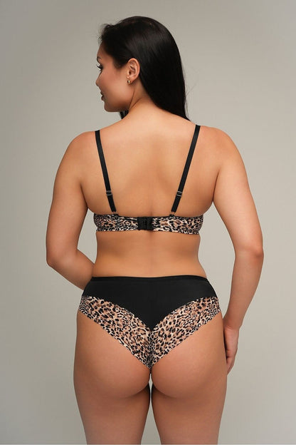 “Back view of Petal Glow bra showing hook-and-eye closure and supportive underwire”