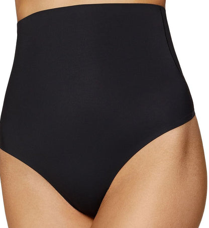  T-baPlus size high-waisted thong with decorative tulle insertscks model 219481 Gorteks 