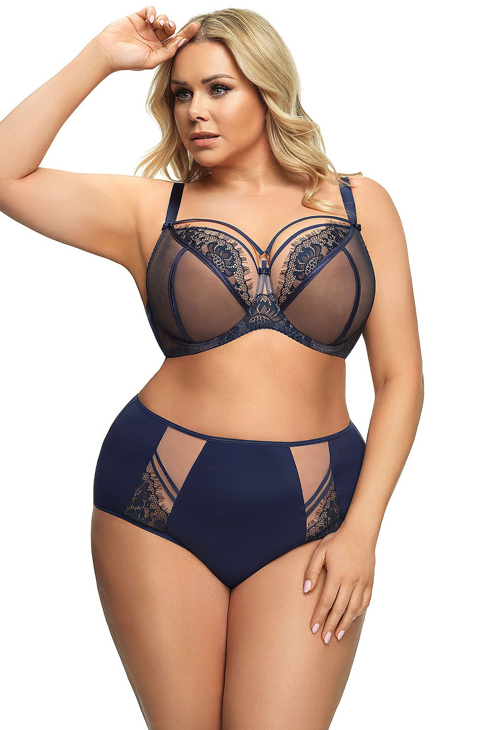 “Back view of soft bra with adjustable straps and hook-and-eye closure”