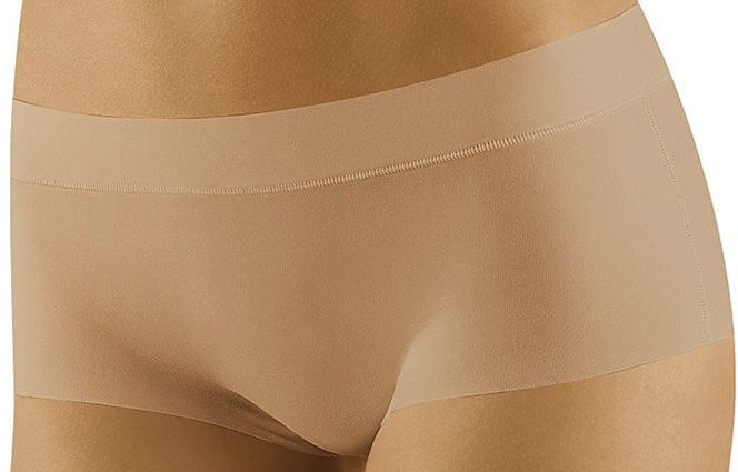 Plus size smooth stretchy knit boxers for women