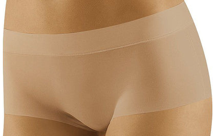 Plus size smooth stretchy knit boxers for women