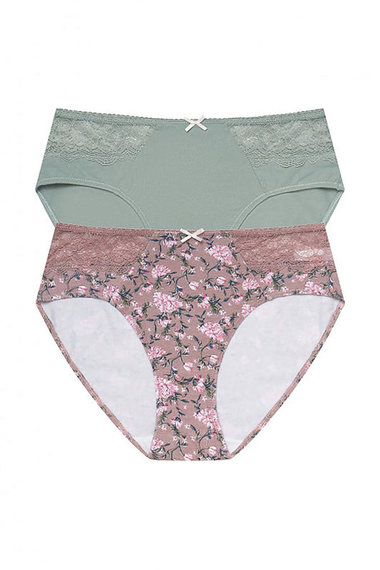 Chicnex gift-ready packaging for HALLY cotton panties two-pack