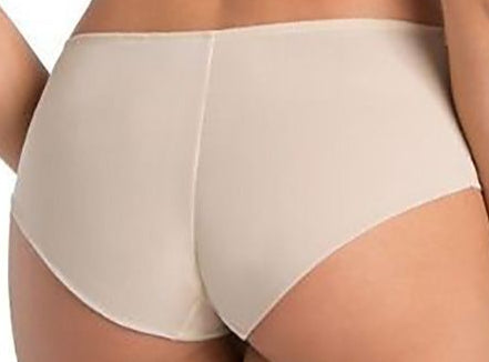 Elegant plus size mesh panties with elastic bands